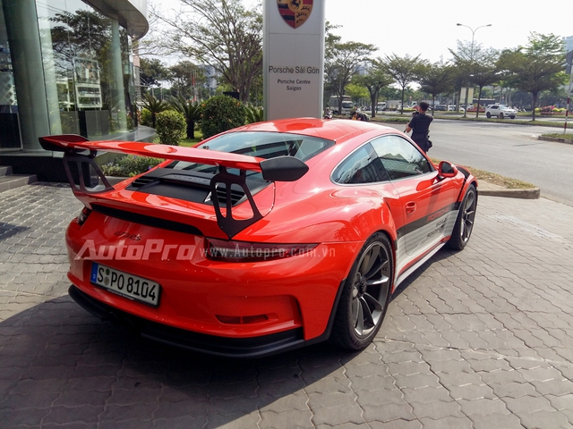 
Mẫu xe thể thao tốc độ Porsche 911 GT3 RS.
