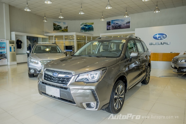 
Subaru Forester có chiều rộng 1.795 mm và cao 1.735 mm.
