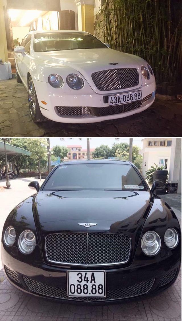 
Tư tưởng lớn gặp nhau, hai đại gia Đà Nẵng và Hải Dương trang bị biến số tứ quý gần giống hệt cho cặp xe siêu sang Bentley.
