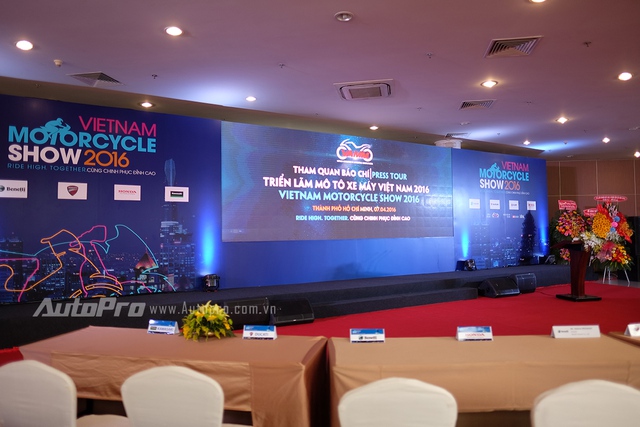 
Lễ khai mạc triển lãm mô tô, xe máy Việt Nam 2016 chính thức bắt đầu vào sáng 7/4/2016.
