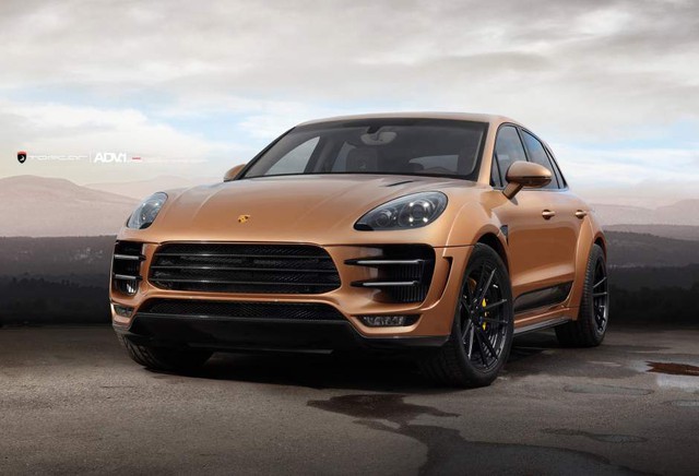 Mẫu xe hot của nhà Porsche - tiểu hổ Macan - cũng mạnh mẽ hơn với mâm xe ADV5.2MV2SL.