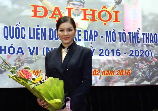 
Tân phó Chủ tịch Liên đoàn Xe đạp - Mô tô Việt Nam, Lý Nhã Kỳ.
