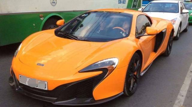 McLaren 650s Spider đầu tiên tại Việt Nam sở hữu đại gia Minh Nhựa.