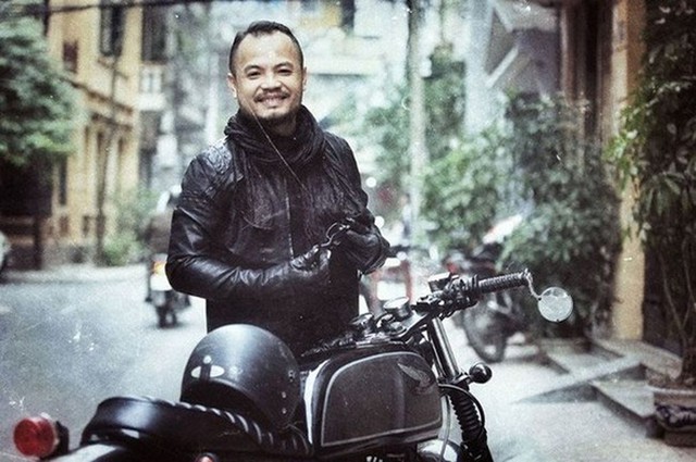 
Ca sỹ, nhạc sỹ, biker Trần Lập.
