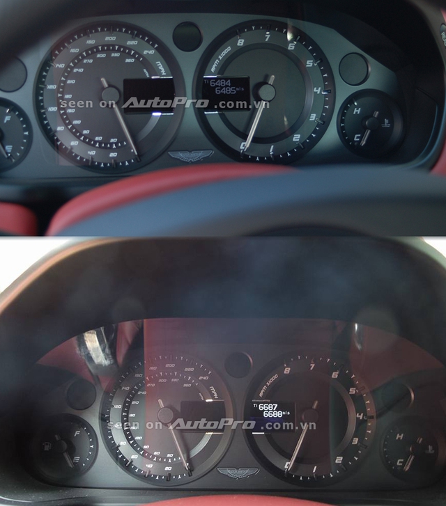 
Siêu xe Aston Martin Vanquish 2015 được cho chỉ mới lăn bánh hơn 300 km.
