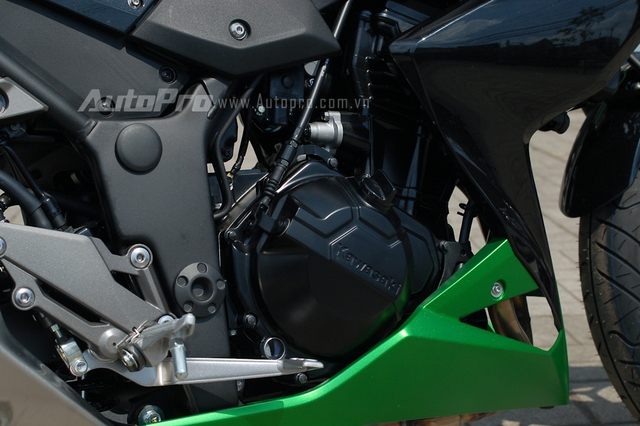 
Kawasaki Z300 sử dụng động cơ xy-lanh đôi song song, dung tích 296 phân khối lấy từ Ninja 300. Động cơ sản sinh công suất tối đa 38,9 mã lực tại vòng tua 11.000 vòng/phút và mô-men xoắn cực đại 27 Nm. Sức mạnh được truyền tới bánh thông qua hộp số 6 cấp và bộ ly hợp hạn chế trượt tương tự Kawasaki Ninja 300.
