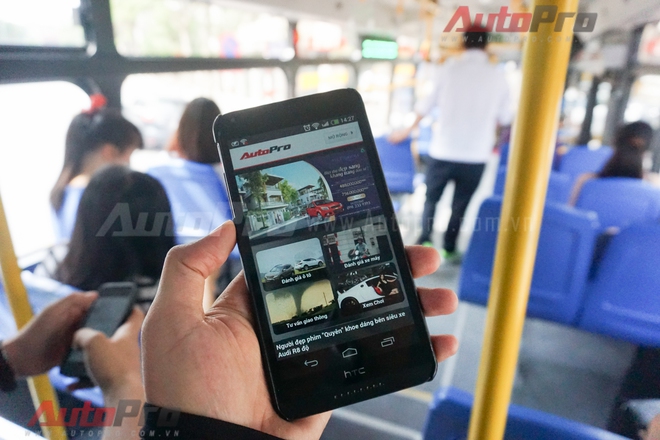 
Điểm đặc biệt nhất là trên xe có wifi khá nhanh.
