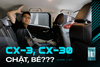 2 phút trải nghiệm để thấy Mazda CX-3, CX-30 có chật như lời đồn