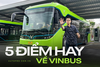 5 điểm vượt trội của VinBus so với xe buýt truyền thống: Không chỉ chạy điện mà còn có nhiều tính năng hay ho chưa từng có