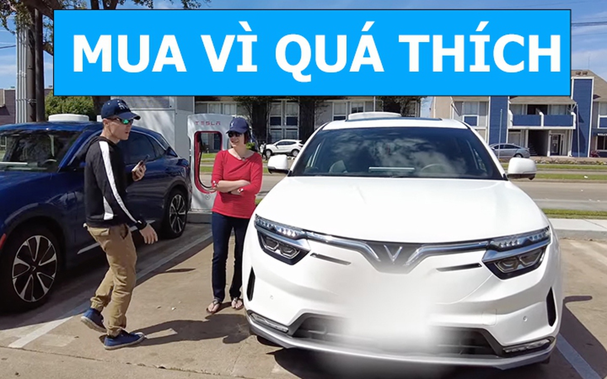 Chủ xe VinFast VF 8 ở Mỹ: 'Xe của người Việt làm ra rất tốt'