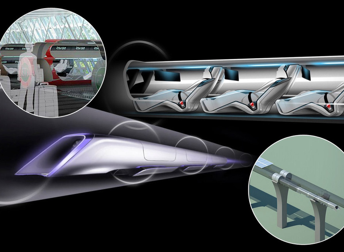 Khám phá nguyên lý hoạt động của siêu tàu điện Hyperloop nhanh hơn máy bay