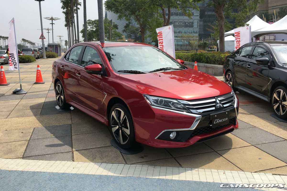 Ngắm Mitsubishi Lancer phiên bản mới dành cho châu Á ngoài đời thực