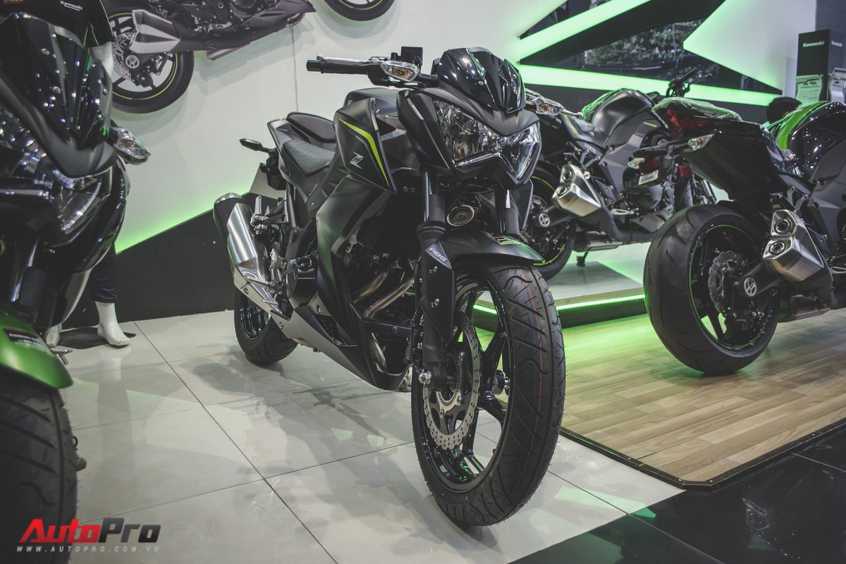 Kawasaki Z300 2018 giá từ 129 triệu đồng - nakedbike 300cc rẻ nhất Việt Nam