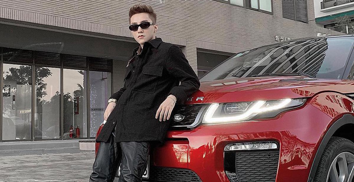 Sơn Tùng M-TP lần đầu tiên đăng hình công khai với Range Rover Evoque ...