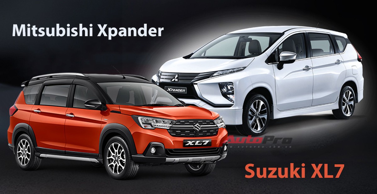 Suzuki XL7 so kè Mitsubishi Xpander - Xe 7 chỗ bình dân đua lấy lòng ...