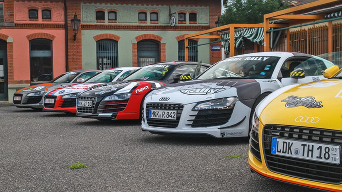 Xế đẹp trong hành trình siêu xe ModBall Rally 2013