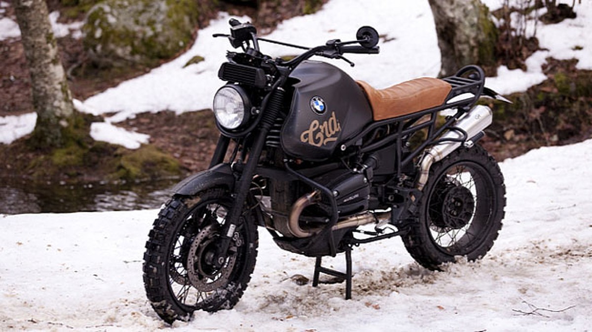 BMW R1100GS Desert - Giấc mơ cafe racer