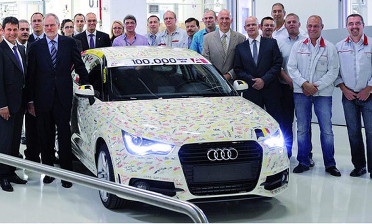 Audi A1 cán mốc 100.000 chiếc xuất xưởng