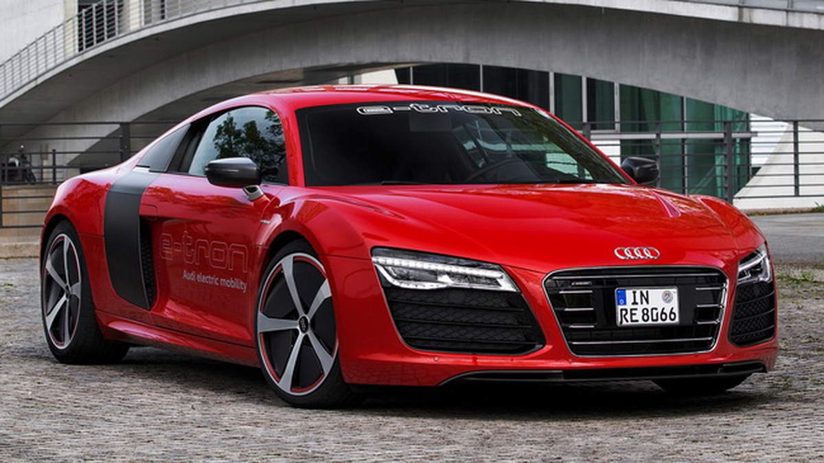 Audi R8 e-Tron sẽ đi vào sản xuất