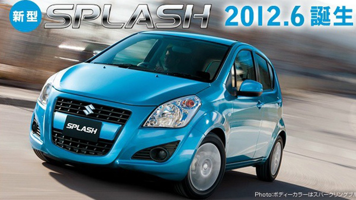 Suzuki Splash 2013: Nâng cấp sơ sài