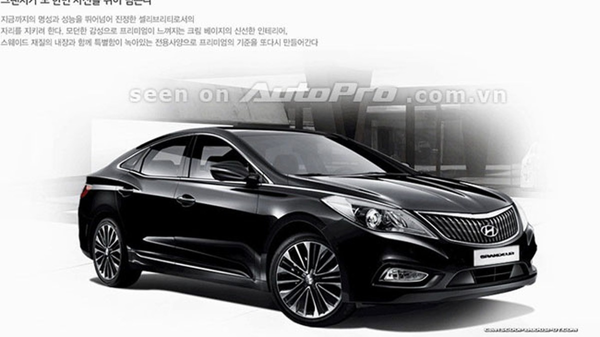 Hyundai Azera: Mới ra mắt đã được nâng cấp