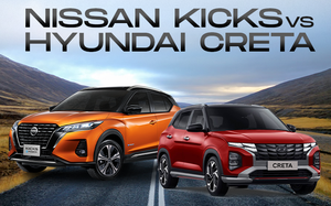 Chọn Nissan Kicks hay Hyundai Creta ở Việt Nam: 'Tân binh' Nhật đấu vua doanh số từ Hàn Quốc