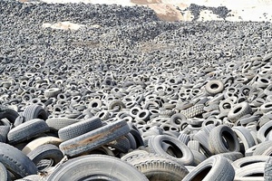 'Nghĩa địa lốp xe' lớn nhất thế giới được tái chế, biến thứ bỏ đi thành 