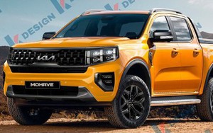 Bán tải mới của Kia lộ diện: Đầu xe long lanh như SUV, cạnh tranh Ford Ranger