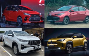 Toyota Việt Nam chuẩn bị tung liền 4 mẫu xe mới?