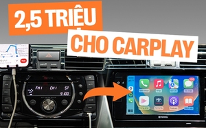Tôi bỏ 2,5 triệu đồng độ màn cho Toyota Vios 2013: Dùng Apple CarPlay mượt, thêm nhiều tính năng như xe đời mới mà nhìn xe vẫn như 'zin'