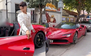 Đám cưới như mơ của Đạt Villa: Chú rể lái Ferrari mui trần đón dâu, dàn siêu xe trăm tỷ vượt cả nghìn km ra Hà Nội hộ tống