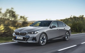 BMW 5-Series 2024 ra mắt: Dài hơn 5m, thiết kế ngày càng như xe Hàn