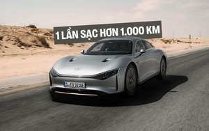 Mercedes thử xe điện mới: Đi xa nhất 1.202 km không cần sạc, quy đổi sang tiền xăng còn tiết kiệm hơn xe máy Honda Wave, Future