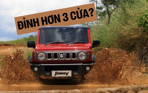 Mang Suzuki Jimny 5 cửa vào rừng 'hành hạ': Nhiều điểm hơn hẳn bản 3 cửa sắp ra mắt Việt Nam, thoải mái cho cả nhà cùng off-road