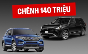 Chọn VW Teramont 'full option' vừa ra mắt hay tiết kiệm 140 triệu lấy Ford Explorer, bảng so sánh này sẽ cho bạn lời giải