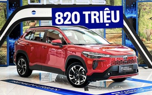 Toyota Corolla Cross 2024 giá từ 820 triệu tại Việt Nam: Màn hình to, phanh điện tử, 'đồ chơi' hiện đại không kém xe Hàn