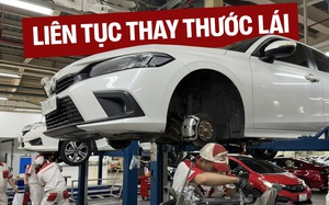 Dùng Honda Civic 2 năm thay thước lái 3 lần, chủ xe tại Đồng Nai chia sẻ: 'Chắc bán mua xe đạp cho đỡ phải sửa'