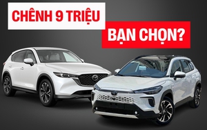 Chênh đúng 9 triệu, Toyota Corolla Cross 'base' hơn thua 'SUV quốc dân' Mazda CX-5 Premium ở từng trang bị công nghệ nhỏ