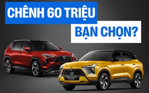 Chênh 60 triệu, chọn Mitsubishi Xforce hay Toyota Yaris Cross đều bản 'full', bảng so sánh này cho thấy nhiều khác biệt từ tiện nghi tới công nghệ