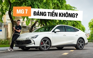 Đánh giá nhanh MG7 bản đắt nhất giá hơn 1 tỷ đồng: Động cơ khá bốc, treo hơi mềm, dáng fastback hơi kén người ngồi sau