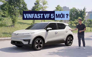 Xe lạ giống VinFast VF 5 mới xuất hiện kh&ocirc;ng che tại Việt Nam, khả năng cao sắp đến ng&agrave;y ra mắt - Ảnh 4.