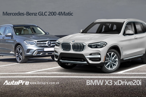 Mercedes-Benz GLC 200 4Matic vs BMW X3 xDrive20i: Chọn xe nào với giá chênh gần nửa tỷ đồng?