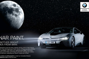 BMW cho ra mắt loại sơn xe có thể sạc bằng ánh trăng?