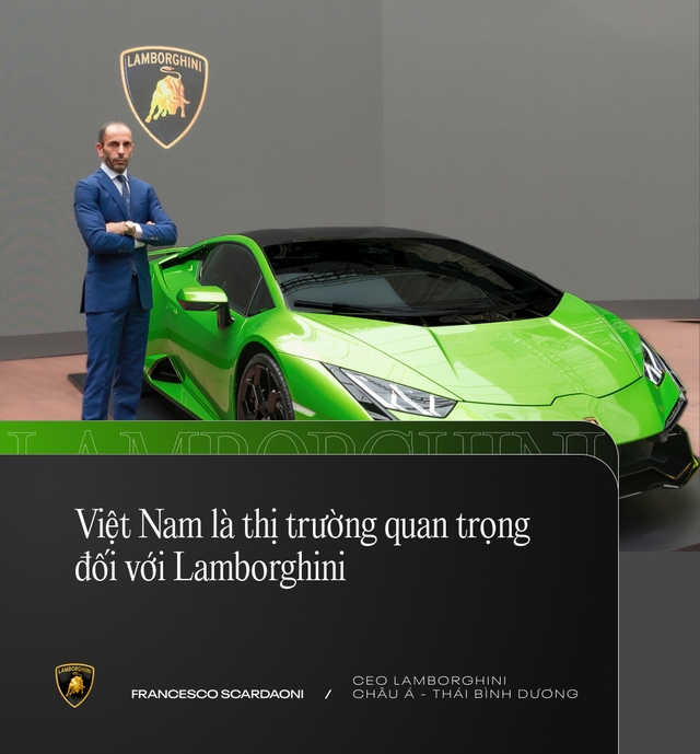 Sếp Lamborghini: 'Giá siêu xe dễ tiếp cận hơn vì đại lý Việt Nam bán sát giá khuyến nghị' - Ảnh 1.