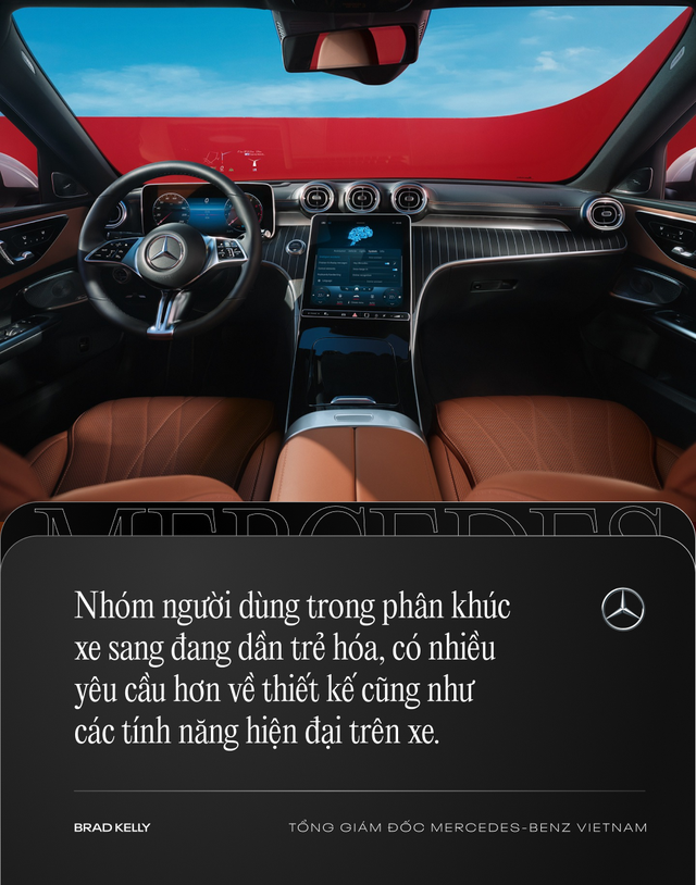 TGĐ Mercedes-Benz Việt Nam hé lộ mục tiêu với C-Class mới và các dòng xe điện EQ sắp bán - Ảnh 4.