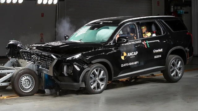 Hyundai Palisade 2022 gây sốc khi không được chấm điểm an toàn tối đa - Ảnh 1.