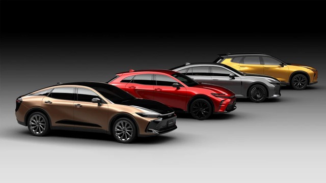推出新一代豐田皇冠：從轎車到 SUV 的 4 種設計的獨特設計 - 照片 2。