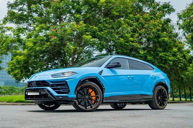 Lamborghini Urus màu Blu Cepheus hàng độc tại Việt Nam: Giá 23,5 tỷ đồng, nội thất phong cách Hermes theo xu hướng - Ảnh 1.