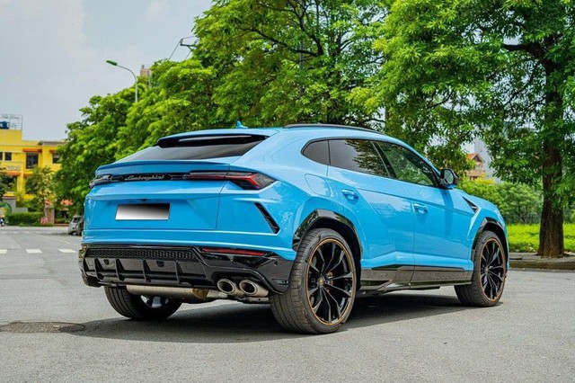 Lamborghini Urus màu Blu Cepheus hàng độc tại Việt Nam: Giá 23,5 tỷ đồng, nội thất phong cách Hermes theo xu hướng - Ảnh 2.