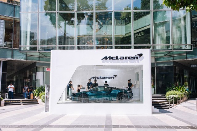 Cận cảnh siêu xe không số lùi McLaren Artura đầu tiên Việt Nam: Giá từ 16 tỷ đồng, được dùng làm xe trưng bày - Ảnh 1.